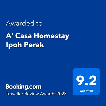 A' Casa Homestay Ipoh Perak Kültér fotó