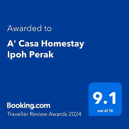A' Casa Homestay Ipoh Perak Kültér fotó